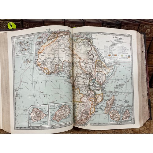 130 - 35 VOLUMES OF THE NINTH EDITION ENCYCLOPEDIA BRITANNICA INCLUDING THE NEW VOLUMES WITH MAPS  A/F