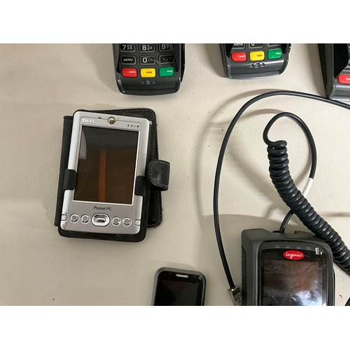 145 - BOX OF SHOP CARD MACHINE KEYPADS