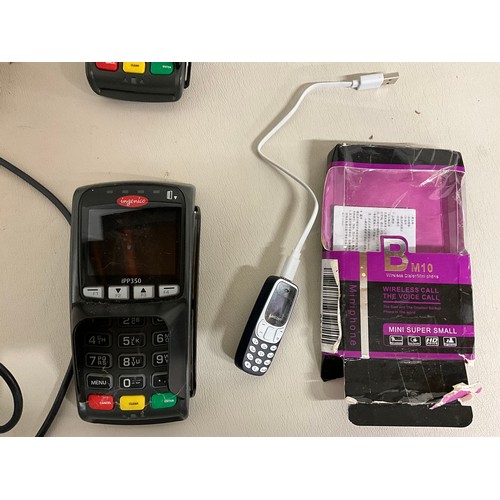 145 - BOX OF SHOP CARD MACHINE KEYPADS