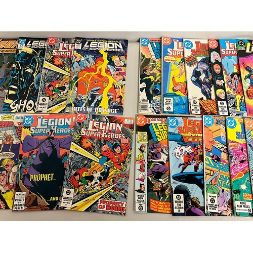 152 - BOX OF VINTAGE DC SUPER HEROS COMICS