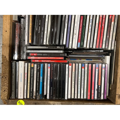 162 - CRATE OF DVD'S AND CD'S