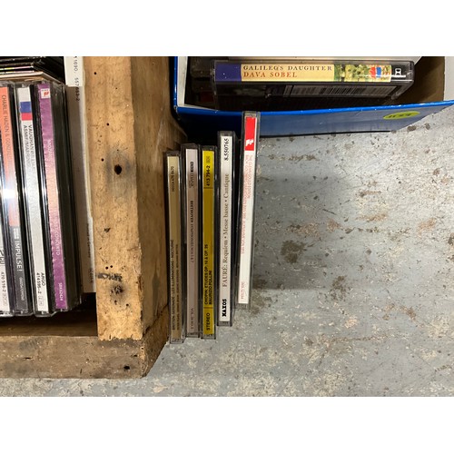 162 - CRATE OF DVD'S AND CD'S