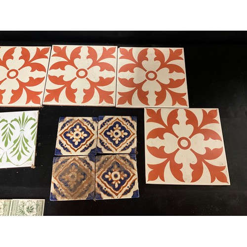 165 - BOX OF CERAMIC TILES
