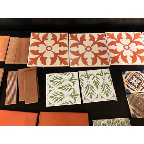 165 - BOX OF CERAMIC TILES