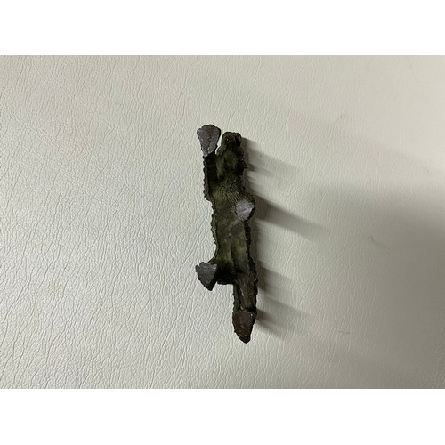 159 - SMALL BRONZE FIGURE OF TIGER