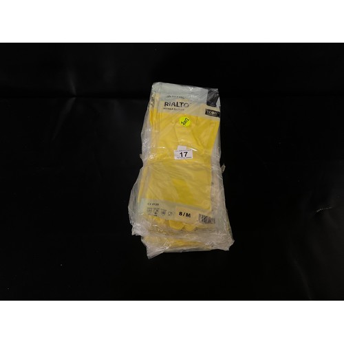 134 - 20 PAIRS OF NEW NITRILE GLOVES SIZE M