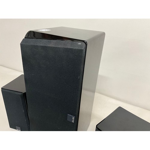 125 - PAIR OF SVS PRIME SATELLITE SPEAKERS AND SVS PRIME CENTRE SPEAKER