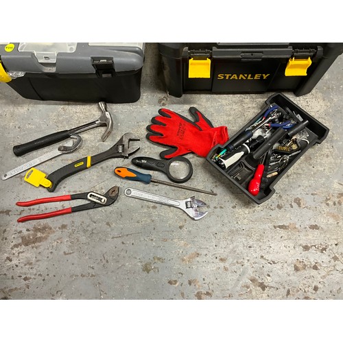 129 - 2 TOOL BOXES TO INCLUDE HARDWARE AND TOOLS