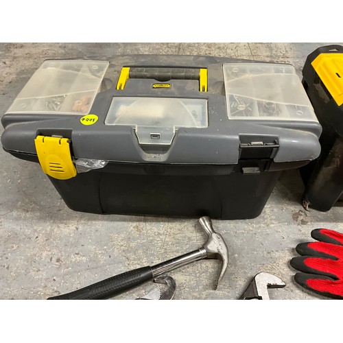 129 - 2 TOOL BOXES TO INCLUDE HARDWARE AND TOOLS