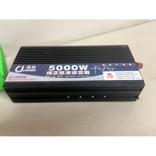 137 - RECHARGEABLE WIRELESS KEYBOARD & MOUSE BPXED, 5000W POWER INVERTOR, EMOTIVA PA-1 POWER BALANCED AMPL... 