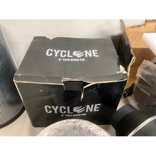 139 - NEW CYCLONE MIXED FLOW IN LINE DUCT FAN SYSTEM WITH INSTRUCTIONS