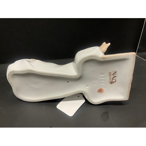 154 - NAO CHILD READY WITH PUPPY FIGURE AND CONTINENTAL FIGURE OF SHEPHERD