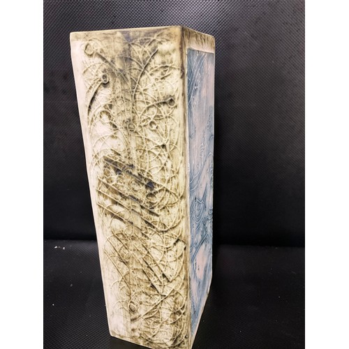 166 - STUDIO POTTERY VASE BY CARN POTTERY NANCLEDRA PENZANCE CORNWALL H9