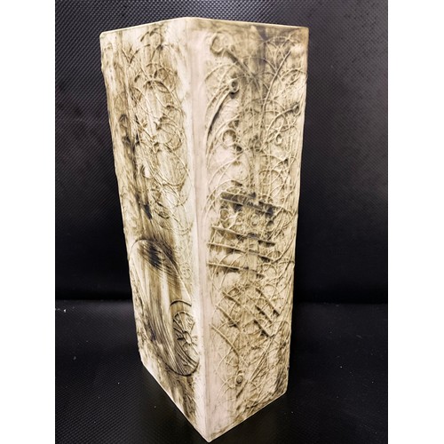 166 - STUDIO POTTERY VASE BY CARN POTTERY NANCLEDRA PENZANCE CORNWALL H9