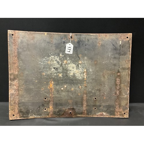 171 - VINTAGE ENAMEL SIGN - ECONOMIC FORESTRY GROUP 