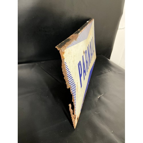 177 - VINTAGE ENAMEL SIGN - PARNELL A/F 23