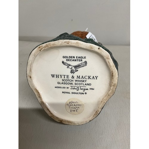 178 - ROYAL DOULTON WHYTE & MACKAY GOLDEN EAGLE DECANTER H11