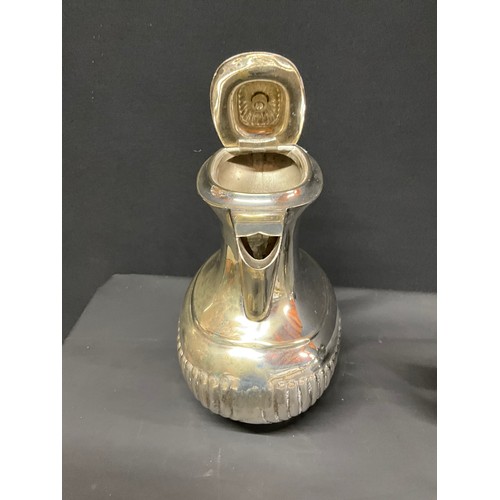 180 - VINTAGE SILVER PLATED TEA AND COFFEE POT