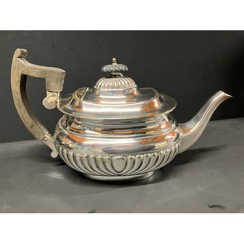 180 - VINTAGE SILVER PLATED TEA AND COFFEE POT