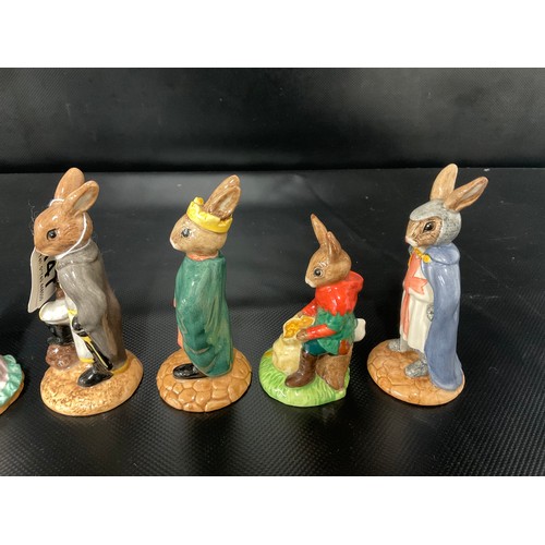 147 - 8 ROYAL DOULTON BUNNYKINS FIGURES