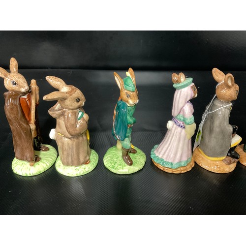 147 - 8 ROYAL DOULTON BUNNYKINS FIGURES
