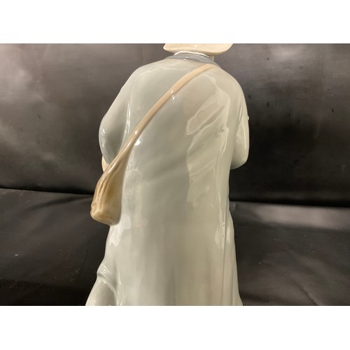 154 - NAO CHILD READY WITH PUPPY FIGURE AND CONTINENTAL FIGURE OF SHEPHERD