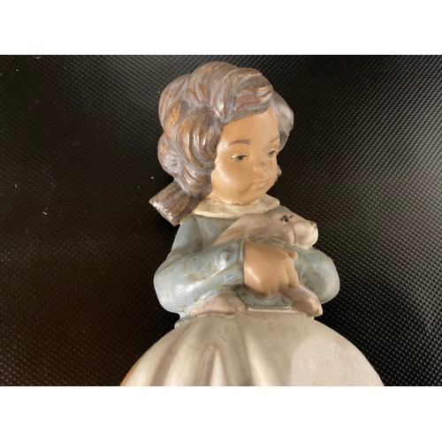 155 - 2 X LLADRO GIRL FIGURES A/F