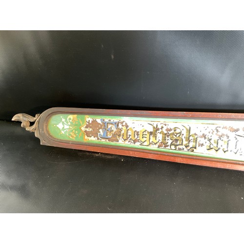 51 - VICTORIAN FRAMED ENGLISH AND FOREIGN PERFUMERY SIGN L64