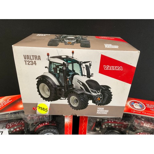 57 - 3 VALTRA MODEL TRACTORS IN BOXES