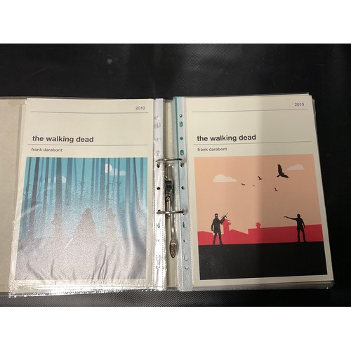 59 - FOLDER OF NEW FILM POSTERS -LORD OF THE RINGS ETC