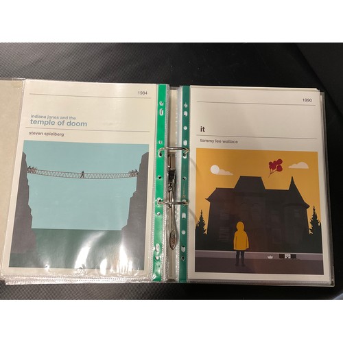 59 - FOLDER OF NEW FILM POSTERS -LORD OF THE RINGS ETC