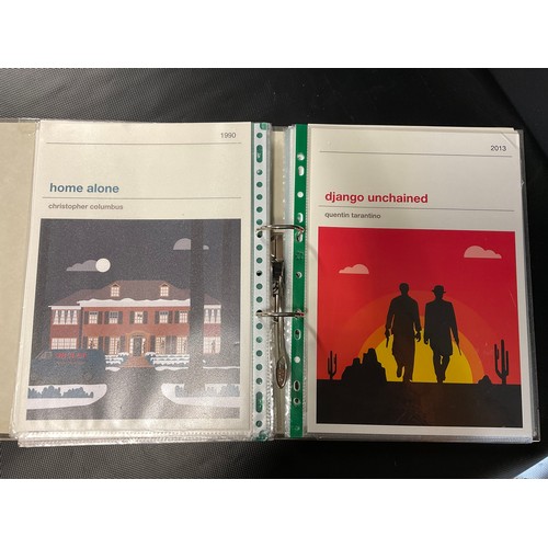 59 - FOLDER OF NEW FILM POSTERS -LORD OF THE RINGS ETC