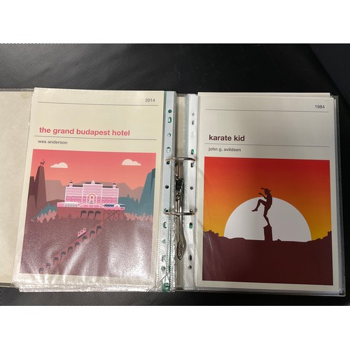59 - FOLDER OF NEW FILM POSTERS -LORD OF THE RINGS ETC