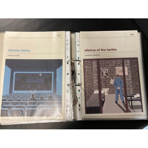 59 - FOLDER OF NEW FILM POSTERS -LORD OF THE RINGS ETC
