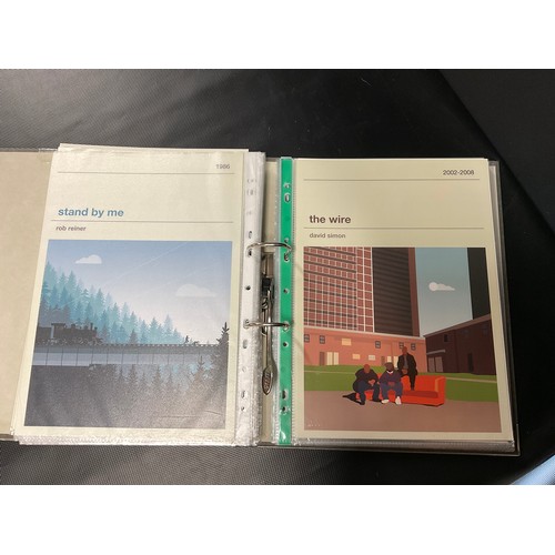 59 - FOLDER OF NEW FILM POSTERS -LORD OF THE RINGS ETC