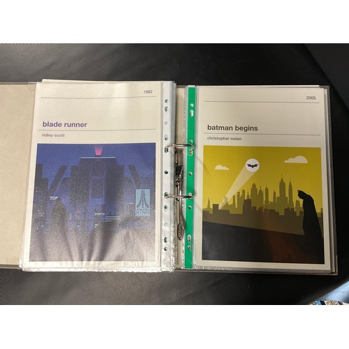 59 - FOLDER OF NEW FILM POSTERS -LORD OF THE RINGS ETC