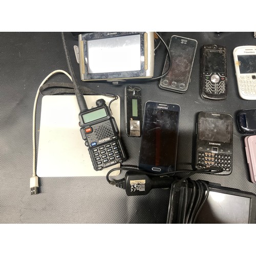 BOX OF CAMERAS,MOBILE PHONES ETC