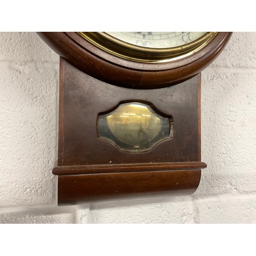 180 - REPRODUCTION DROP BOX WALL CLOCK H19