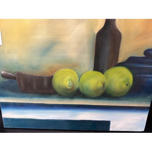189 - UNFRAMED OILS ON CANVAS - STILL LIFE 20