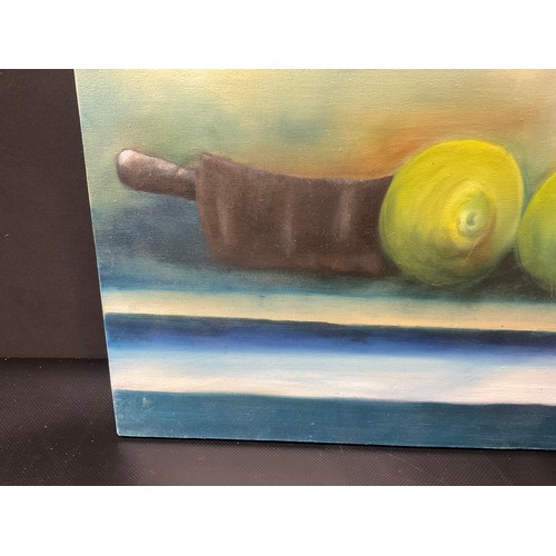 189 - UNFRAMED OILS ON CANVAS - STILL LIFE 20