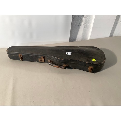 213 - VINTAGE VIOLIN IN CASE