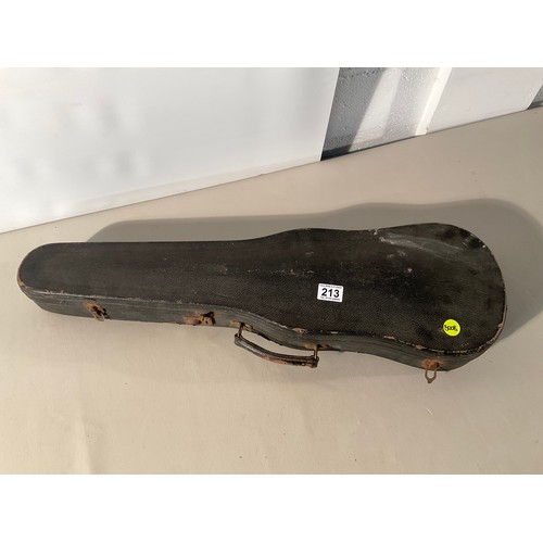 213 - VINTAGE VIOLIN IN CASE