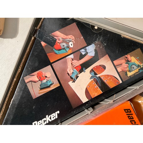 219 - CASED BLACK AND DECKER DRILL KIT AND CASED MACALISTER HEAVY DUTY DRILL