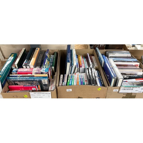 230 - 3 BOXES OF MODERN BOOKS