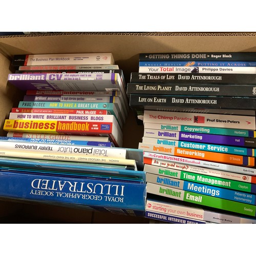 230 - 3 BOXES OF MODERN BOOKS
