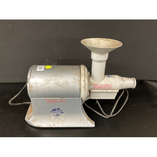 231 - VINTAGE ELECTRIC CHAMPION JUICER
