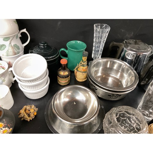 234 - 2 BOXES OF GLASS AND CHINA ITEMS