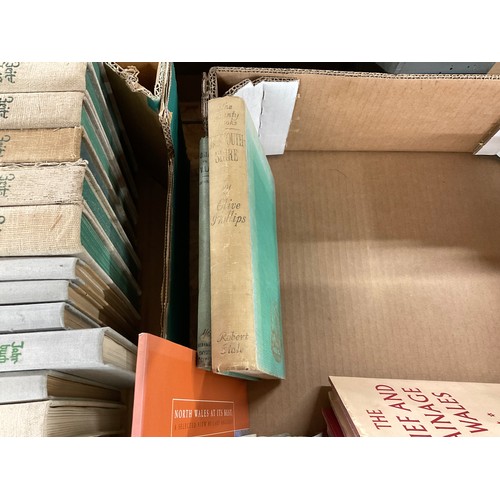 235 - 2 BOXES OF BOOKS - GERMANY AND WALES ETC