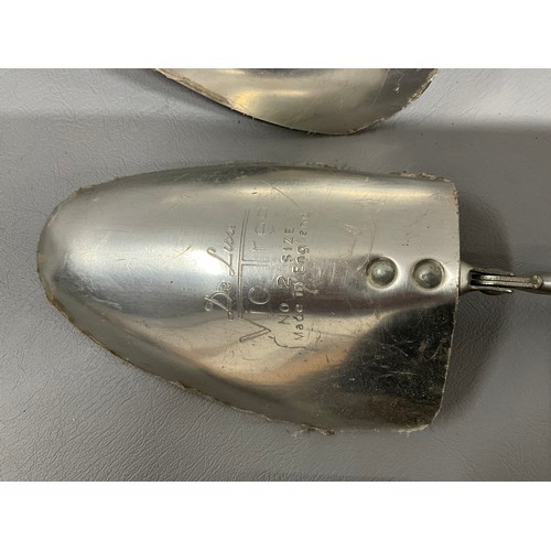 98 - BOX OF VINTAGE COLLECTABLES - GOLF SCORE CARD BELLS CLOCKS HALLMARKED SILVER SHAVING BRUSH ETC