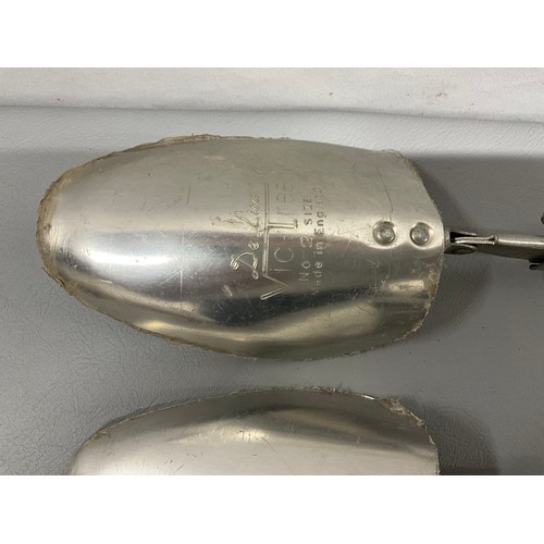 98 - BOX OF VINTAGE COLLECTABLES - GOLF SCORE CARD BELLS CLOCKS HALLMARKED SILVER SHAVING BRUSH ETC